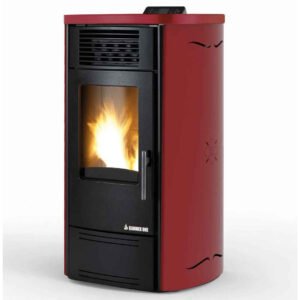 Estufa de pellets, VALENCIA S1 plus acero karmek one