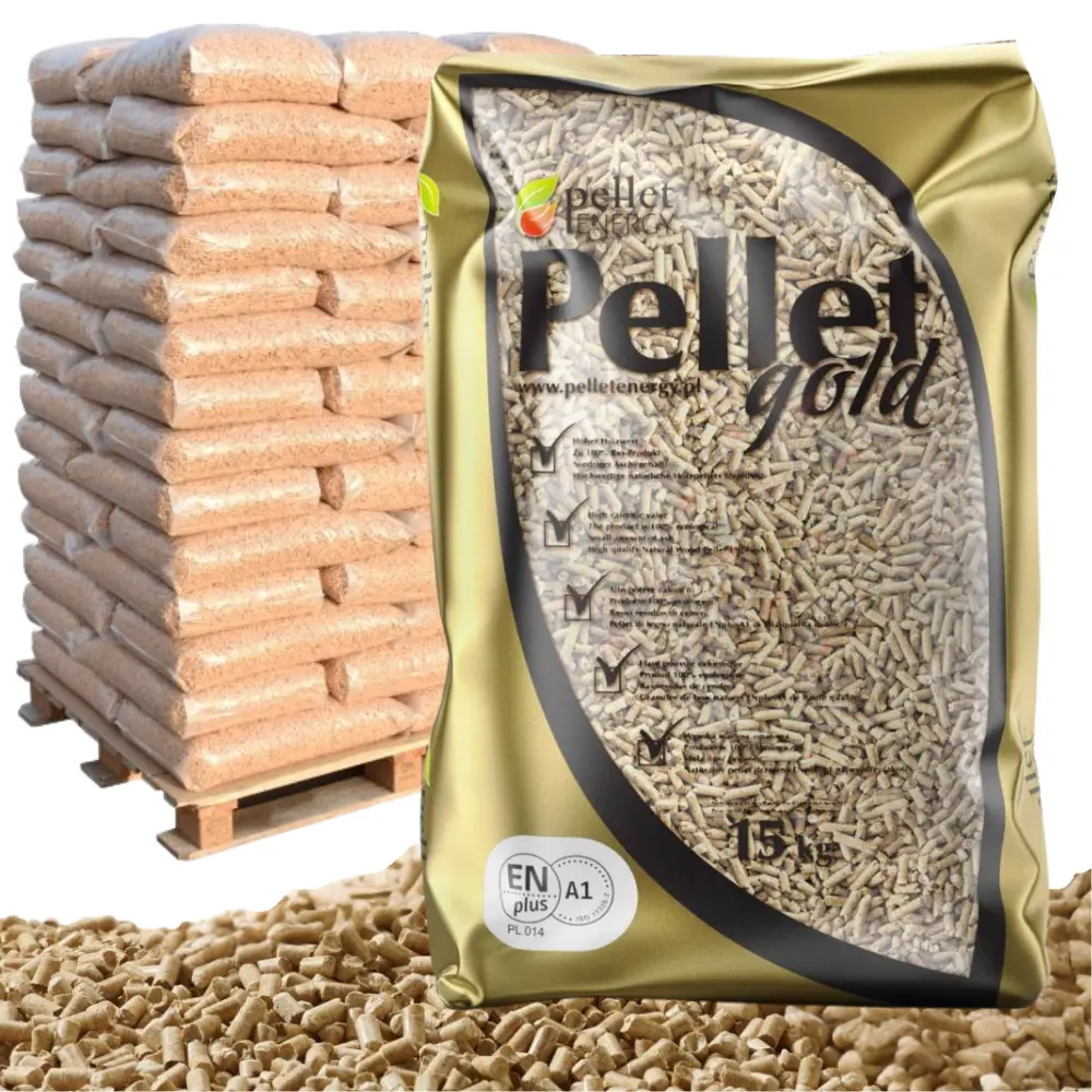 Pellet GOLD - Paleta 65 worków po 15 kg
