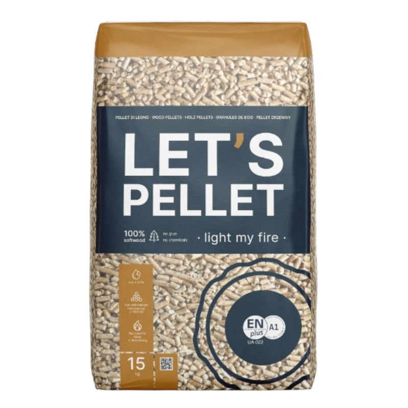 LET’S PELLET - Paleta 65 worków po 15 kg