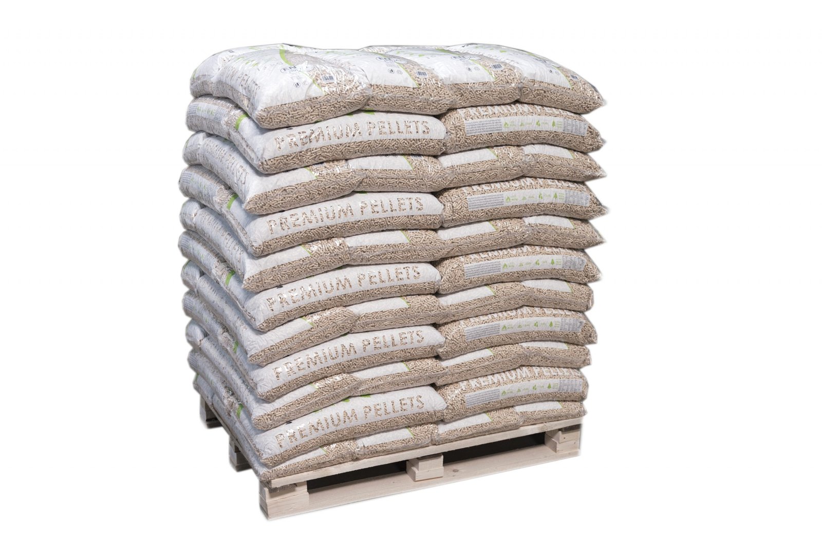 Pellet drzewny MYWOOD - Paleta 65 worków po 15 kg