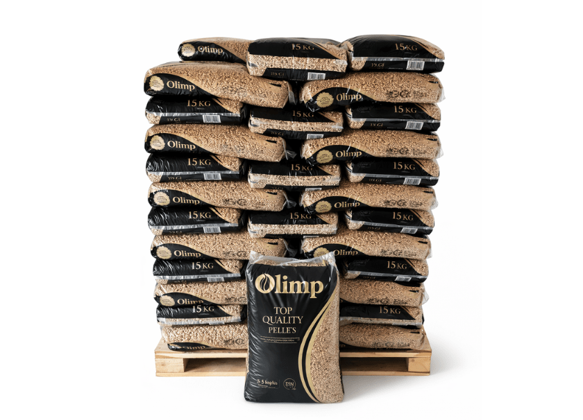 Pellet OLIMP - Paleta 65 worków po 15 kg