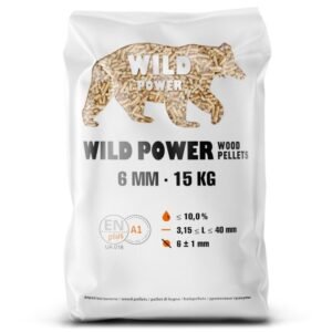 Pellet drzewny WILD POWER - Paleta 65 worków po 15 kg